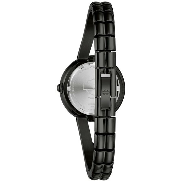 Bulova Harvey Davidson Motorcycles Black Watch - Picture 3 of 4
